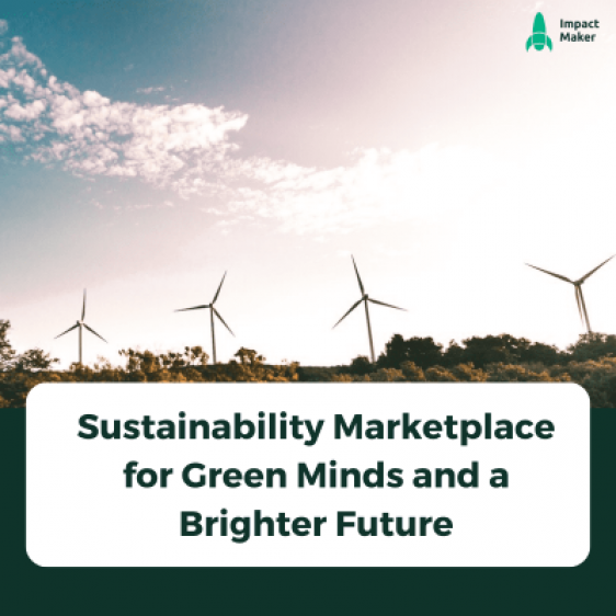 Unlocking Sustainability: Marketplace for Green Minds & a Brighter Future